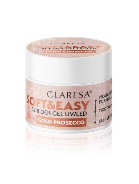 Builder Gel Soft&Easy Dancing Sparkles 90g Claresa