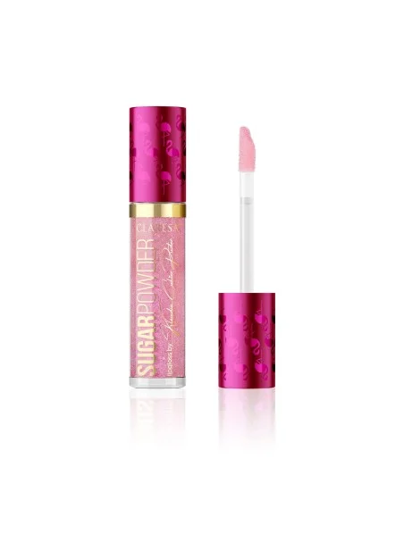 Lipgloss 01 Flamingo Sugar Powder by Klaudia Cukier Puder Claresa