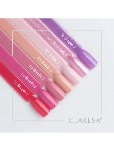 6 So Simple UV Nagellack 5 ml Claresa