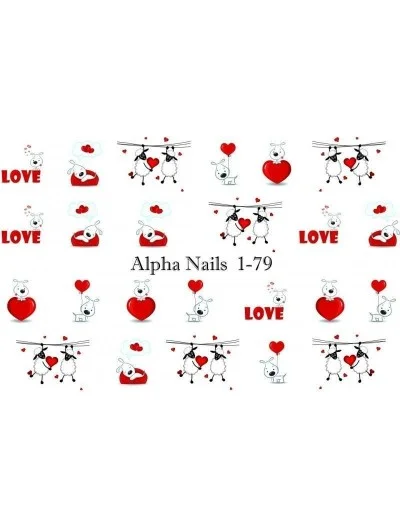 Nagel Sticker Love 1-79