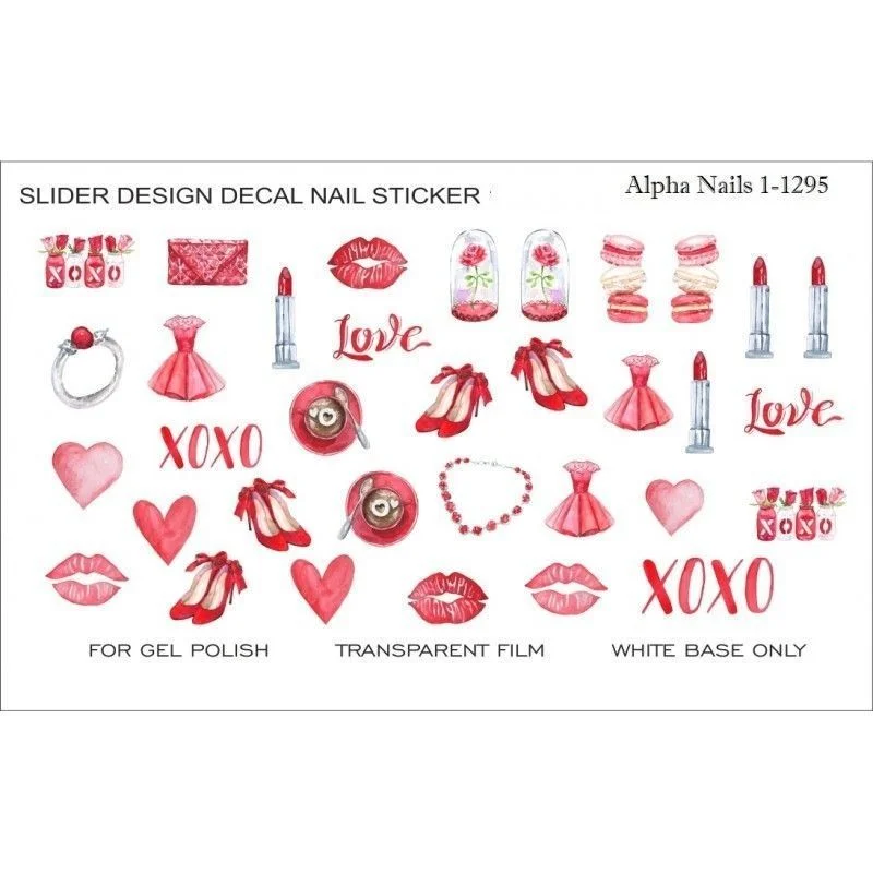 Nagel Sticker Love 1-1295