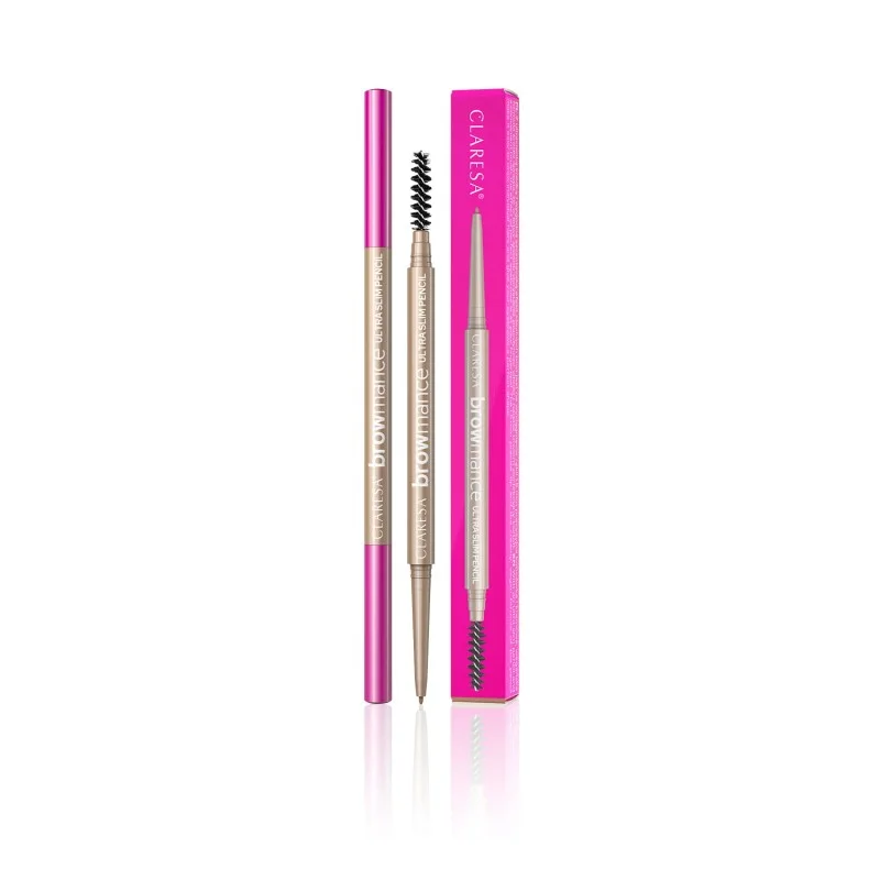 Browmance Ultra Slim Brow Pencil 01 Soft Brown Claresa