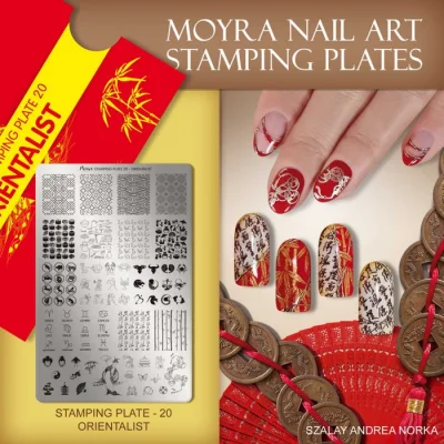 Stempelplatte - Orientalist 020 Moyra