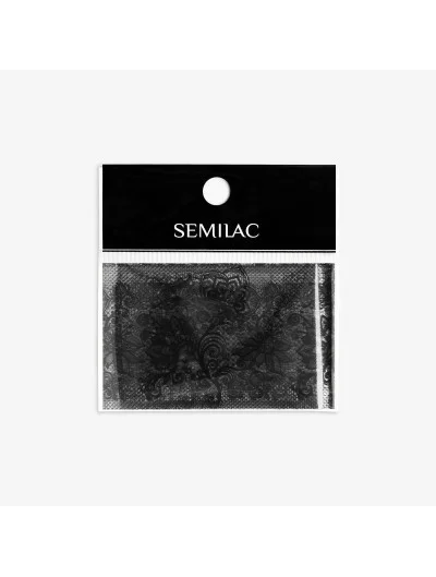 06 Transfer Nagelfolie Semilac Black Lace
