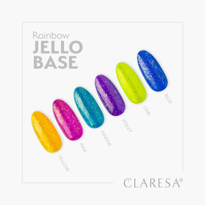 Rainbow Jello Base Pink 5 ml Claresa