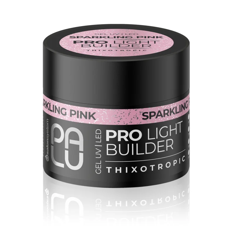 Aufbaugel Pro Light Builder Sparkling Pink 12g PaluCosmetics