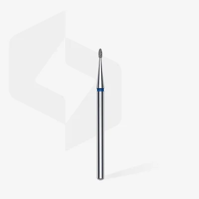 Diamantfräser Runde Knospe Blau, Durchmesser 1.2 Mm / Arbeitsteil 3 Mm Staleks