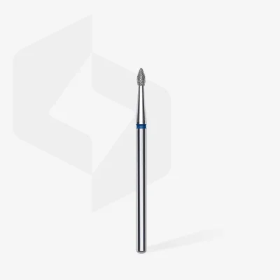 Diamantfräser Spitzknospe Blau, Durchmesser 1.8 Mm / Arbeitsteil 4 Mm Staleks