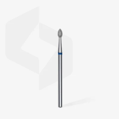 Diamantfräser Spitzknospe Blau, Durchmesser 2.5 Mm / Arbeitsteil 4.5 Mm Staleks