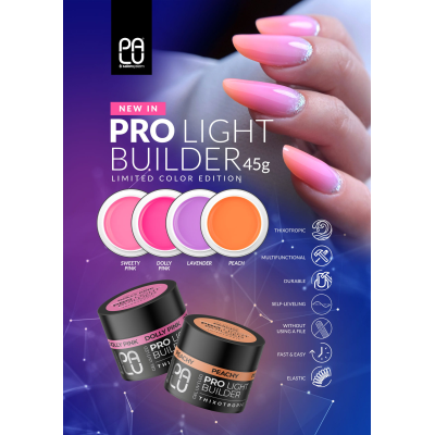 Aufbaugel Pro Light Builder Lavender 45g PaluCosmetics