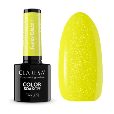 1 Funky Disco UV Nagellack 5 ml Claresa