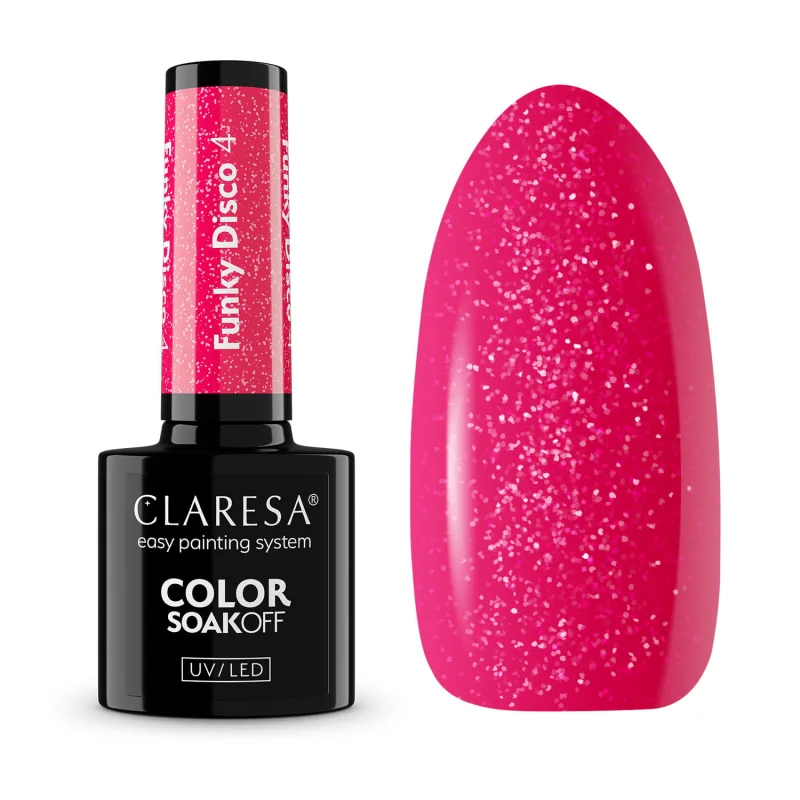 4 Funky Disco UV Nagellack 5 ml Claresa