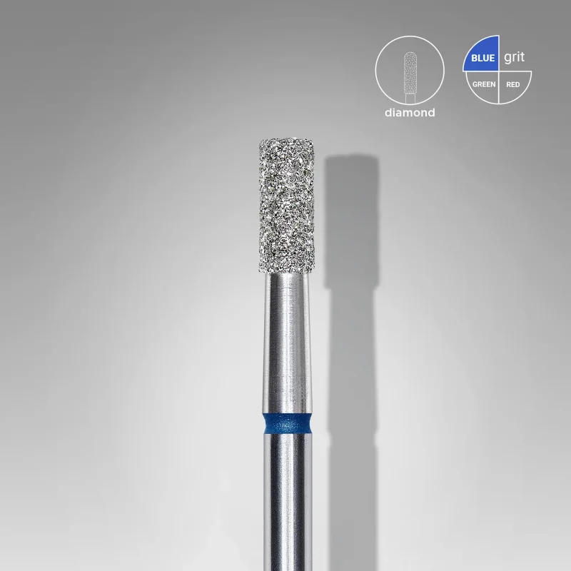 Diamantfräser Zylinder Blau, Durchmesser 2.5 Mm / Arbeitsteil 6 Mm Staleks