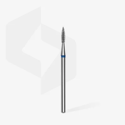 Diamantfräser Spitze Flamme Blau EXPERT Kopfdurchmesser 1,8 Mm / Arbeitsteil 8 Mm Staleks