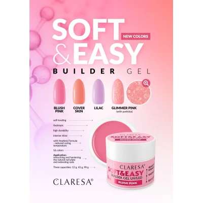 Builder Gel Soft&Easy Lilac 45g Claresa