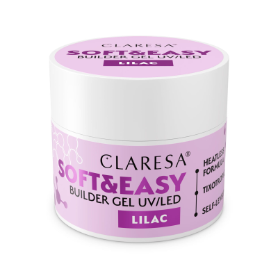 Builder Gel Soft&Easy Lilac 90g Claresa