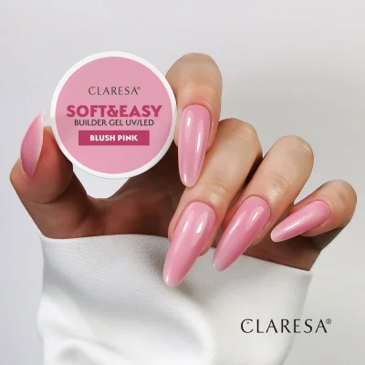 Builder Gel Soft&Easy Blush pink 90g Claresa