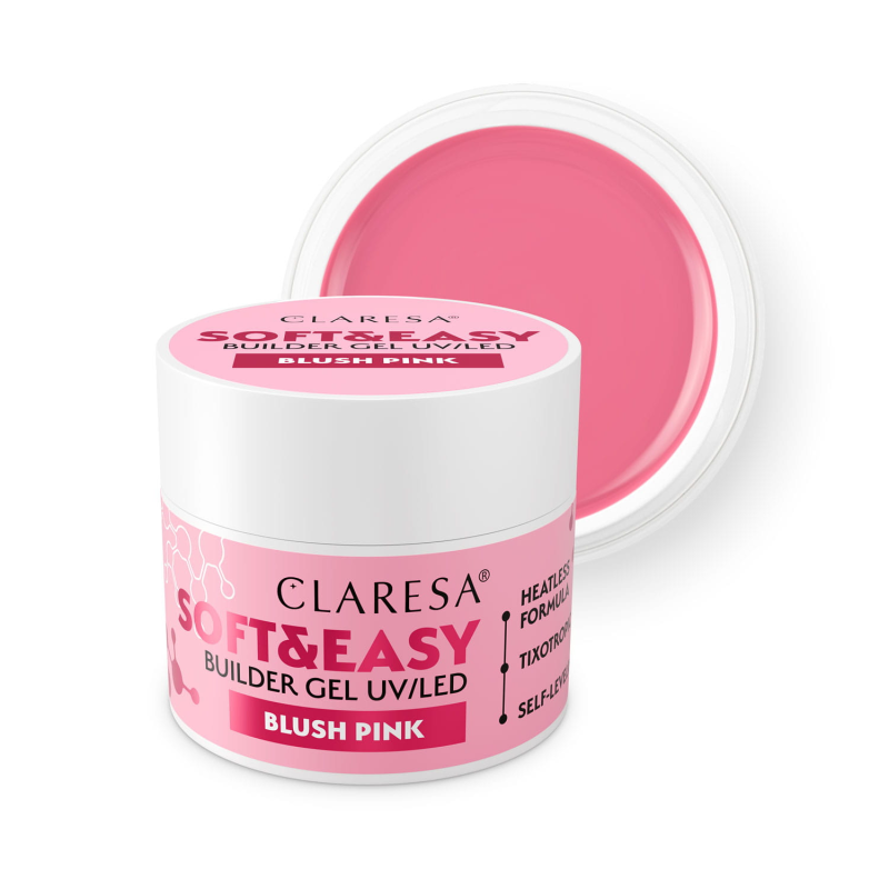 Builder Gel Soft&Easy Blush Pink 45g Claresa