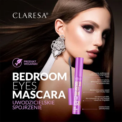 BEDROOM EYES Curling And Thickening Mascara Claresa