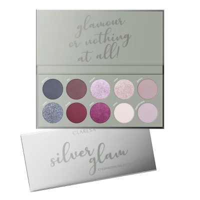 SILVER GLAM Lidschattenpalette Claresa