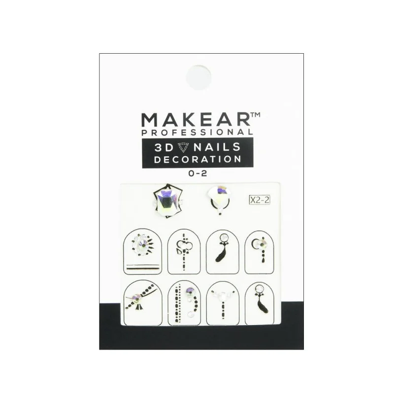 3D Nails Decoration Sticker 02 Makear