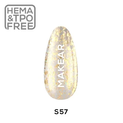 S57 Gold Star UV Nagellack 8 ml Makear