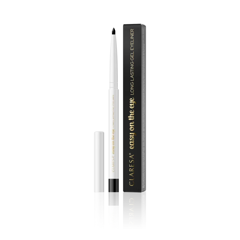 Easy On The Eye Gel Eye Pencil 01 Black Tulip 0,3 g Claresa