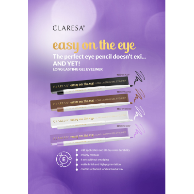 Easy On The Eye Gel Eye Pencil 03 White Orchid 0,3 g Claresa