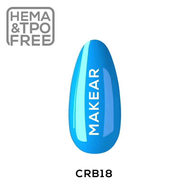 CRB18 Lagoon Blue Rubber Base 8ml Makear