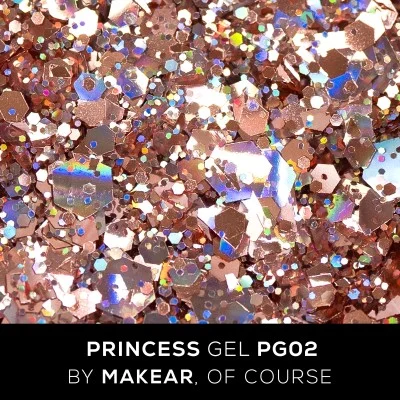 Princess Gel - Rose Gold PG02 Makear 5ml