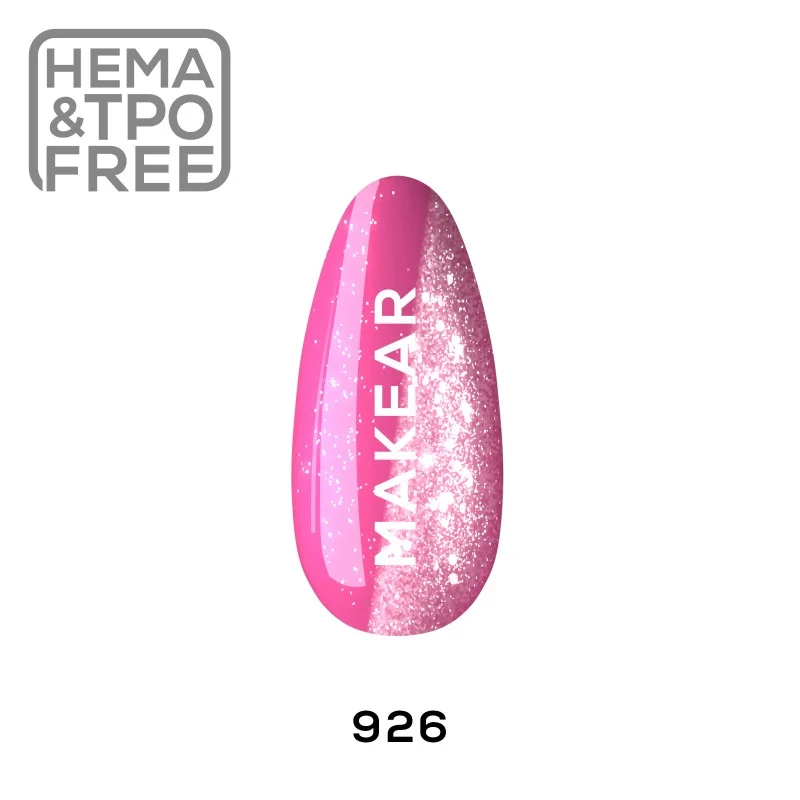 926 Shot Pink UV Nagellack 8 ml Makear