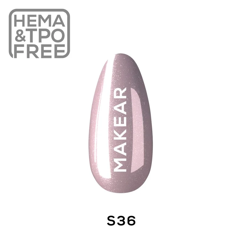 S36 Princess UV Nagellack 8 ml Makear