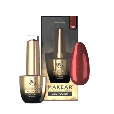 835 Glitter UV Nagellack 8 ml Makear