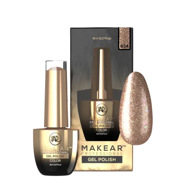 834 Glitter UV Nagellack 8 ml Makear