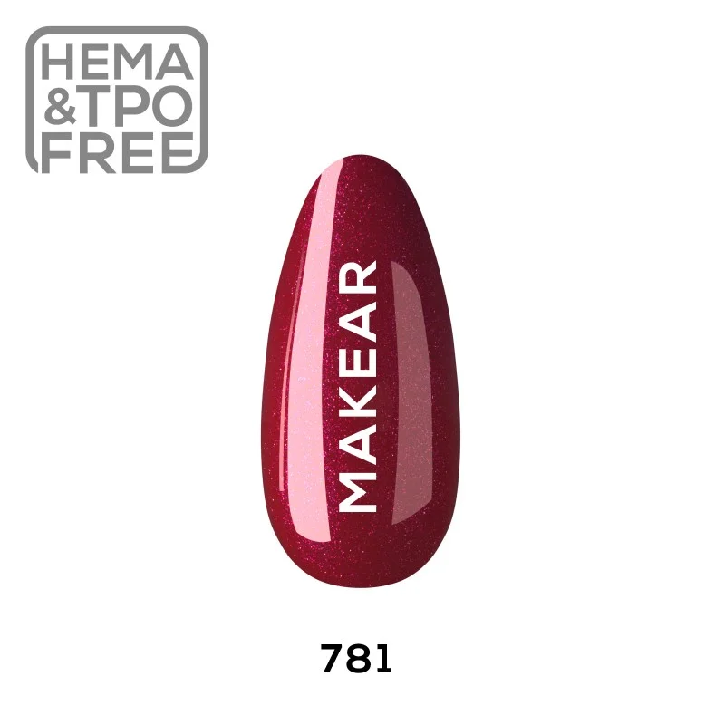 781 Glamour UV Nagellack 8 ml Makear