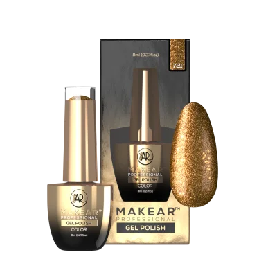 721 Glitter UV Nagellack 8 ml Makear