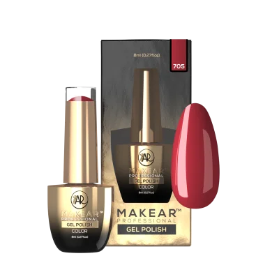 705 Red UV Nagellack 8 ml Makear