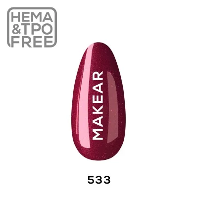 533 Princess UV Nagellack 8 ml Makear