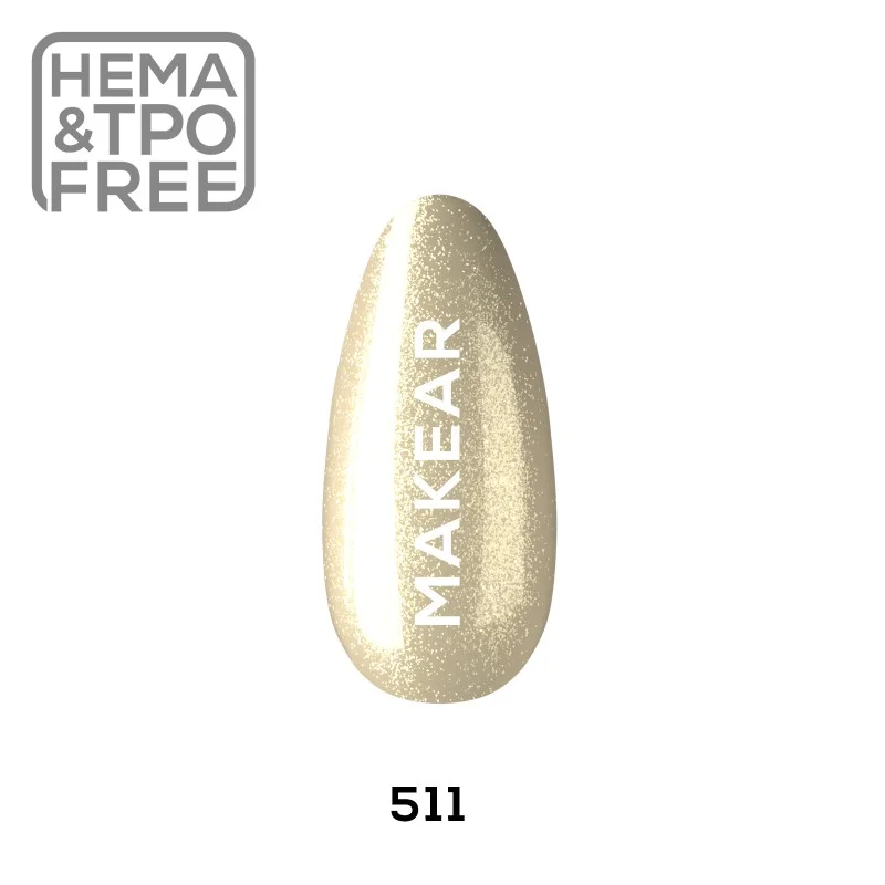 511 Glitter UV Nagellack 8 ml Makear