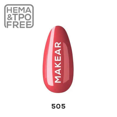 505 Red UV Nagellack 8 ml Makear