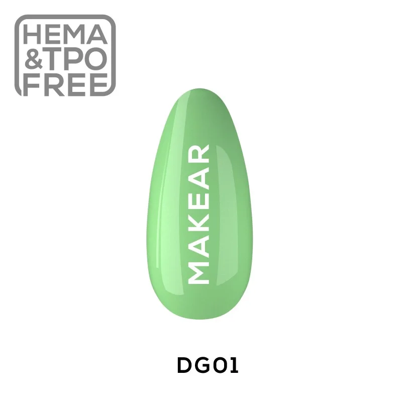 DG01 Glow In The Dark UV Nagellack 8 ml Makear