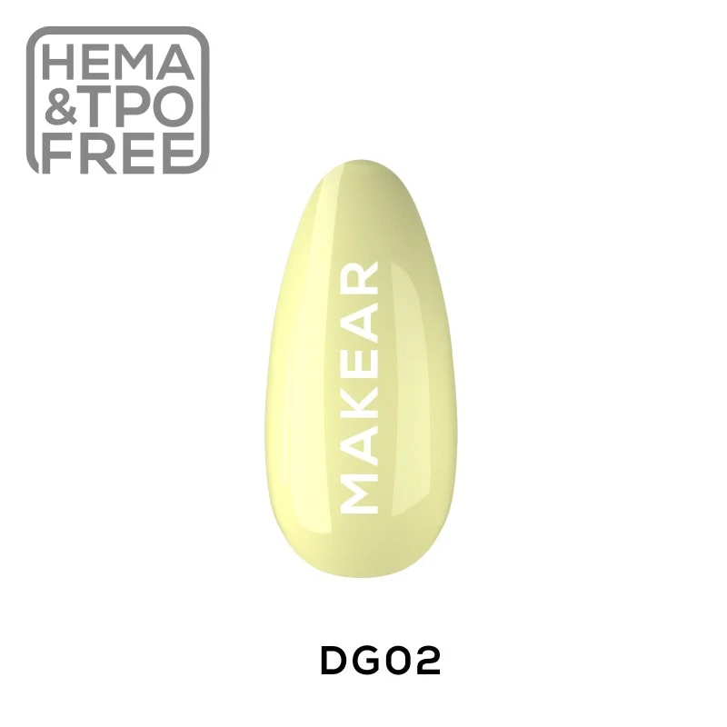 DG02 Glow In The Dark UV Nagellack 8 ml Makear