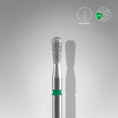 Diamantfräser match green EXPERT Kopfdurchmesser 2,3 mm / Arbeitsteil 5 mm Staleks