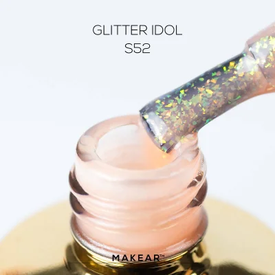 S52 Glitter Idol Glitter UV Nagellack 8 ml Makear