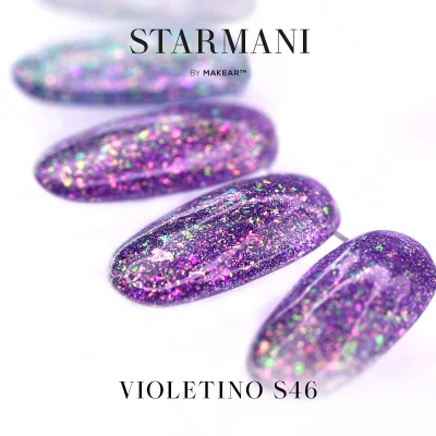 S46 Violetino UV Nagellack 8 ml Makear