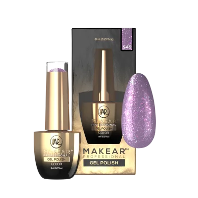 S45 Hugo Rose UV Nagellack 8 ml Makear