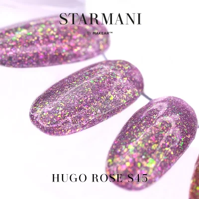 S45 Hugo Rose UV Nagellack 8 ml Makear