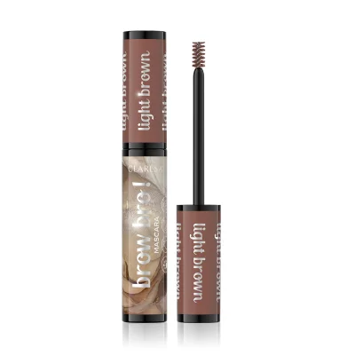 BROW BRO! 01 Light Brown Eyebrow Mascara 8ml Claresa