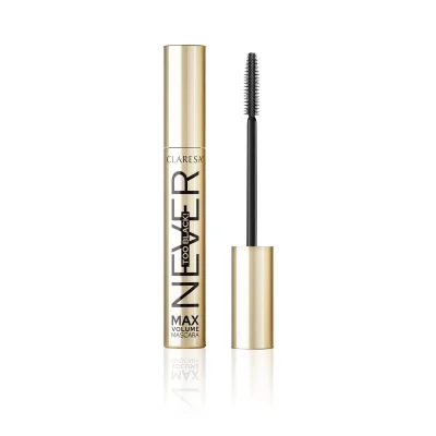 NEVER TOO BLACK! Super Black Volume Mascara 10g Claresa