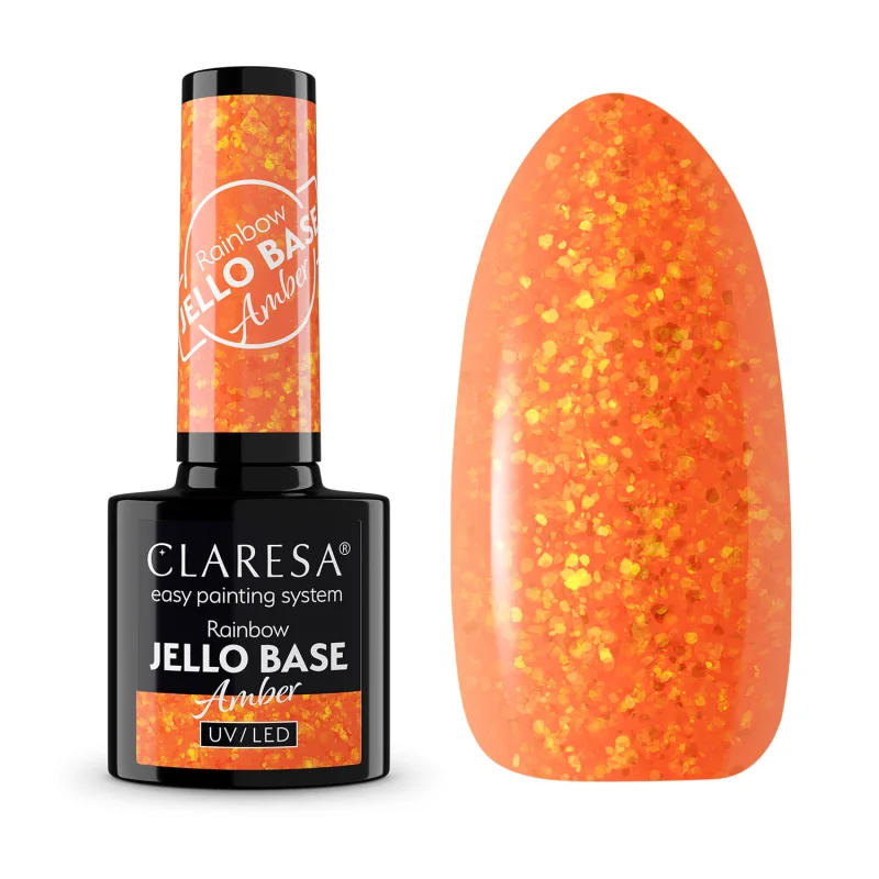 Rainbow Jello Base Amber 5 ml Claresa